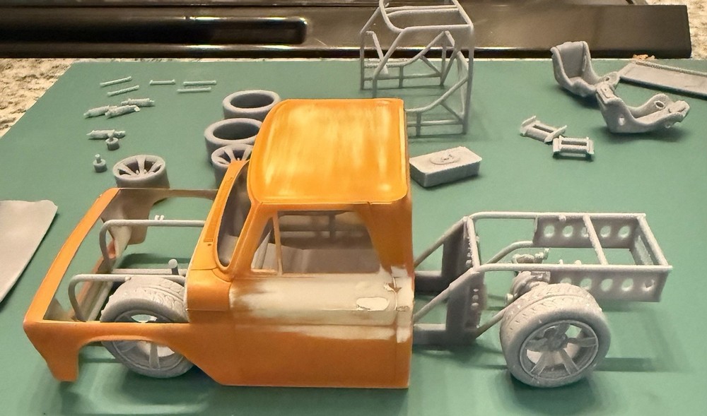 1:25-Revell 1966 Chevy Fleetside Pickup Upgrade Kit. (Donor Kit Not Included)