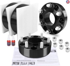 FLYCLE 6 Lug 6×5.5 Hubcentric Wheel Spacers for 1999-2026 Chevy Silverado 1500,
