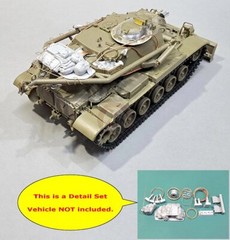 Eureka XXL 1/35 Tow Cable & Accessories M728 CEV w/Crane Low (AFV Club) ER-3571