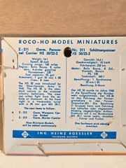 ROCO HO Minitanks Z-211 German Armored Personnel Carrier Customized Austria