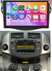 2G+64G Car Radio for Toyota RAV4 2007-2011 NO JBL, Rimoody Android 13 Car