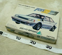 MAZDA 323 Take off ABT TUNING Familia 1.5 XG 1/24 NITTO MODEL KIT VINTAGE