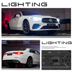 1:24 E-Class E300 L Alloy Car Model Diecast Metal Toy Vehicle with Sound and Lig