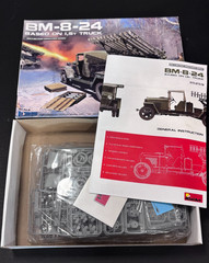 MiniArt 1/35 BM-8-24 Rocket Launcher GAZ-AAA Truck #35259 – NEW