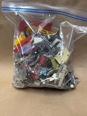 MISC 1 POUND Bag Model Car Truck Parts LOT Frame Body Motors Interior READ DSC
