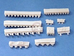 Resicast 1/35 Various Clamps and Wing Nuts (different shapes and sizes) 354002