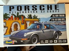 🔥Revell Porsche Model Kit 3.2 Grey Silver New Sealed Box 1:24 Toy Collectible🔥