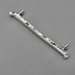 AMT 1/25 1971 71 Ford Mustang Mach 1 Parts Kitbash Chrome Rear Bumper