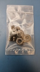 Set of 4 1:43 Scale F1 Tires and Rims. 1/43 Rim Decales.