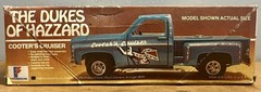 1980 MPC Dukes of Hazzard 1:32 Scale Cooter’s Cruiser Snap Model Kit