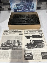 Max 3/4-Ton Weapons Carrier Beep 1/35 Plastic Model Kit #3503 **READ**