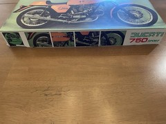 Protar Ducati 750 Sport 1:9 Plastic Motorcycle Model Kit Unassembled