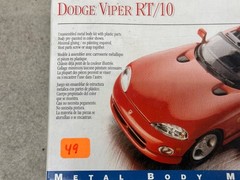 Testors Dodge Viper RT/10 Metal Body 1/43 Model Kit #135 1998 NEW SEALED