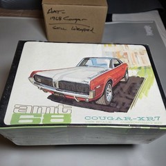 AMT 1968 Mercury Cougar XR7. SEALED RARE side opening box. #5328