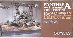 SUYATA 1/48 PANTHER A + 16t Strabokran w/Maintenance Diorama & Display Base