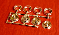 AMT 60’s Style Custom Wheels 1/25