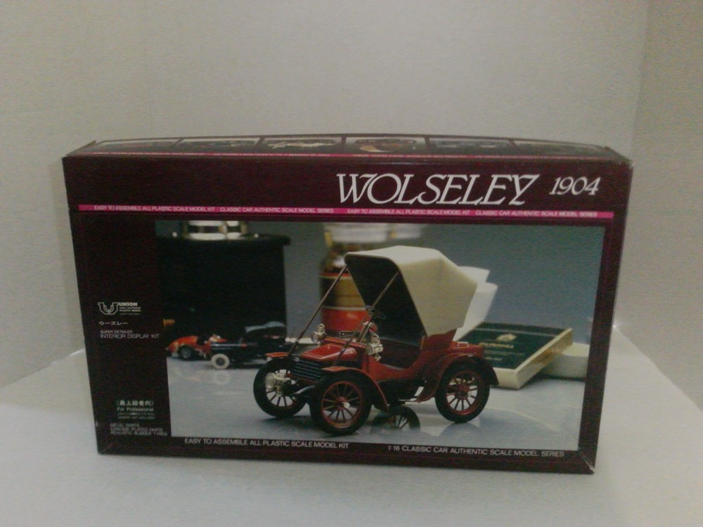 Union Models 1904 Wolseley Model Car Kit 1:16 Scale