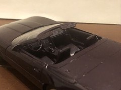 1992 Chevrolet Corvette Convertible Dealer Promo Car BLACK ROSE 1:25 AMT / ERTL