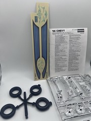 Monogram ’56 Chevy Vintage 1995 Model Kit NEW #2239 1956 Chevrolet Bel Air