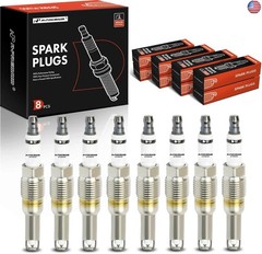 A-Premium Double Iridium Spark Plug Compatible with Ford Explorer 2006-2008,