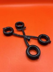 1969 Dodge Super Bee Revell Tires Set Model Parts 1:24 New
