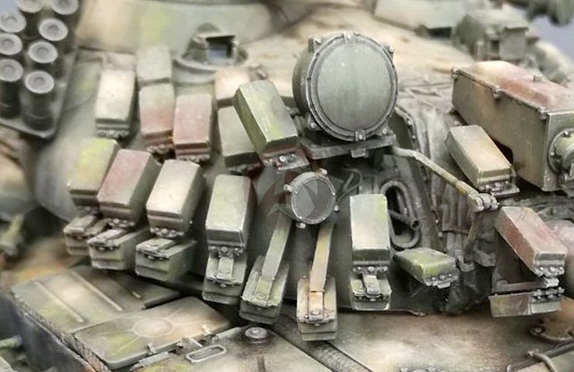 Royal Model 1/72 Explosive Reactive Armour (ERA) Panels No.2 Set (160 tiles) 816