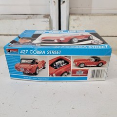 Monogram Shelby 427 Cobra Street 1:24 Model Kit 1989 Open Box Appears Complete