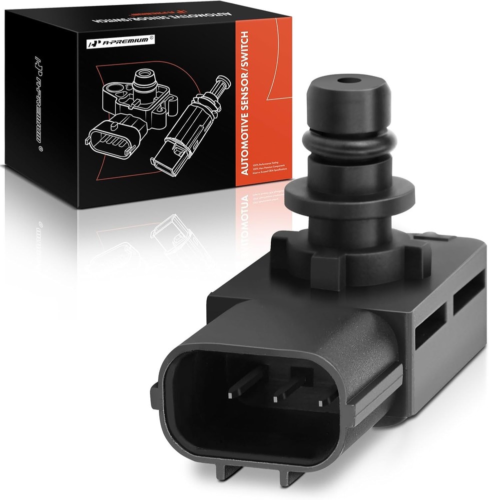 A-Premium Fuel Tank Pressure Sensor Compatible with Honda CR-V CRV Civic Accord