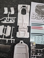 1969 69 Plymouth Barracuda 1/25 Scale Model Drag Racing Junkyard Builder #2