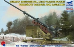 Bronco Models 1/35 Rheinmetall Long-Range Rocket (Rheinbote RH.Z.61/9)& Launcher