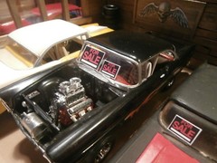 4 PRE-CUT GARAGE DIORAMA FOR SALE SIGNS 1:24 1:25 SCALE MODEL CAR & PICKUP TRUCK