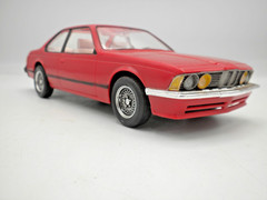 Monogram #2275 1981 BMW 635 Csi 1/24 Scale Model Car includes Build Sheet BUILT