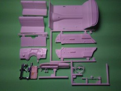 1962 Chevy bel air ss 1/25 interior tub bench seat dash board steering wheel lot