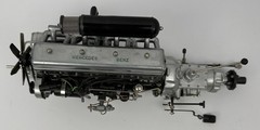 Pocher 1/8 Mercedes-Benz 500K 540K Inline-8 Engine Assembly Gearbox Transmission