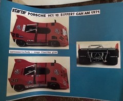 Starter Porsche 917/10 No 20 Siffert Can Am 1971 Resin Car Kit 1:43 France