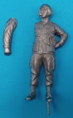 Unknown | No. ? | 1:32 54mm WW2 US Tanker White Metal Figure