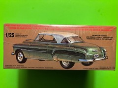 1951 CHEVROLET BEL AIR COUPE MODEL KIT 1/25 SCALE AMT ROUND 2 NEW SEALED LOOK!!