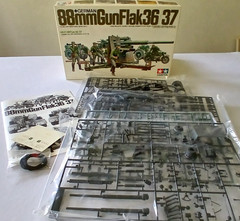 Tamiya German 88MM Gun Flak 36/37 Plastic Model Kit #35017 Unopened 1:35 Scale