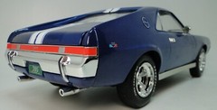 Race AMC Javelin Classic Muscle Car Hot Rod Custom Built Metal Model RARE 1969