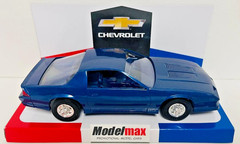 Vintage New 1987 Chevrolet Camaro Z-28 Blue Metallic Promo Model MODELMAX