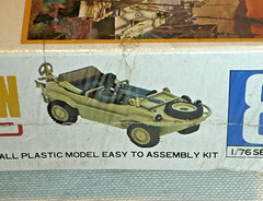 Nitto Model Kit German Army Jeep Schwimm Wagen 1/76 Sealed 448-250