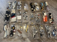 Vtg Model CAR TRUCK Junkyard Assortment PARTS LOT 60’s 70’s
