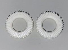 1/8 Scale Wilson Welding finned Backing Plate Monogram Revell big deuce 1/8th