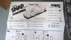Vtg 1980s MPC Chromies 1/32 Funny Car Kit 6445 Pontiac Firebird STRIKE FORCE