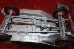 HUBLEY FORD 4 DOOR SEDAN METAL MODEL KIT HOT ROD PARTS REPAIR 1:20 JUNKYARD