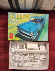 Model Kit 1960s AMT ’57 Chevrolet Chevy 2-Dr Pepper Shaker T280 Original MIB