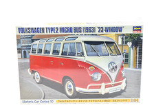 Hasegawa Volkswagen Model Kit 1963 Type 2 Micro Bus 23 Window 1:24 Scale 21210