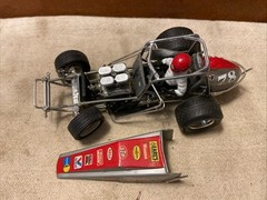 Ready Built 6-1/2” Midget Racer Plastic Model – Junkyard