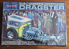 1997 Polar Lights Carl Casper’s UNDERTAKER Dragster Model Kit NIB Factory Sealed