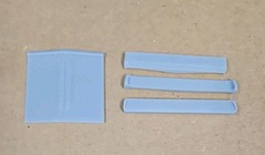 ABS-LIKE RESIN 3D PRINTED 1/25 1965 FORD FALCON STATION WAGON BODY SEPARATE HOOD